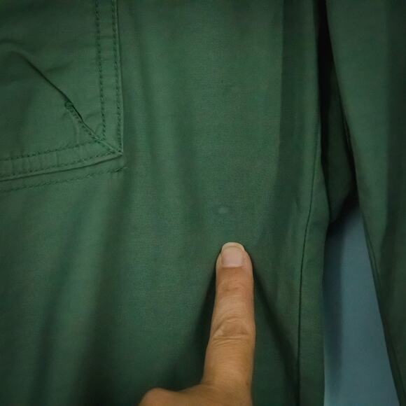 Marmot Size 6 Green Button Zip Convertible Roll Hem Active Outdoor Nylon Pants - Picture 4 of 10